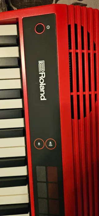 Roland GO:Keys Teclado Portátil Rojo