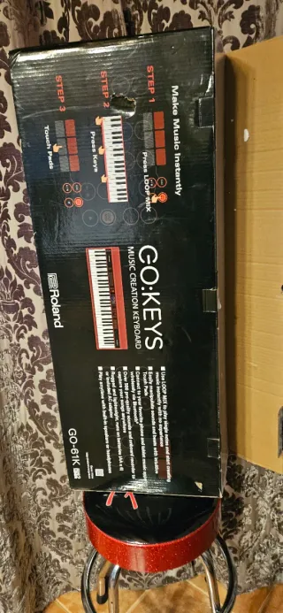 Roland GO:Keys Teclado Portátil Rojo