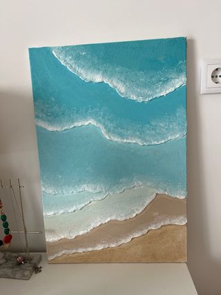 Cuadro Decorativo Mar Olas