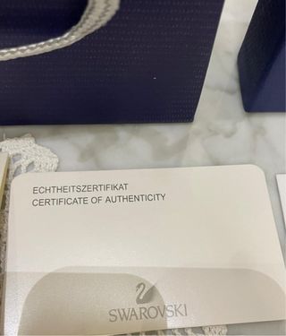 Collana Swarovski Angelic Argento