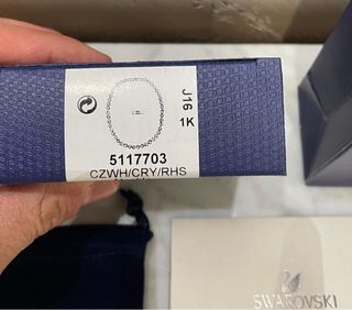 Collana Swarovski Angelic Argento