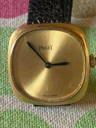 Reloj Seiko Quartz Dorado y Gris. Reloj Ken & Owen