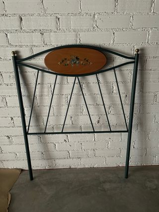 Cabecero 90cm Madera y Metal