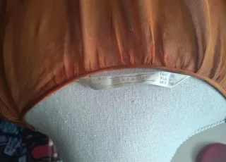 Camisa larga transparente manga abullonada