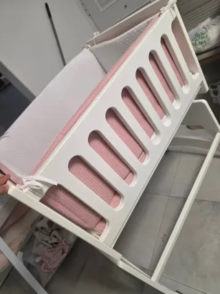 Mini cuna colecho Blanca 5 en 1