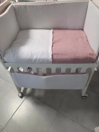 Mini cuna colecho Blanca 5 en 1
