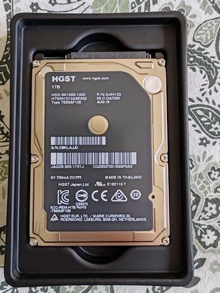 Disco Duro HGST 1TB 2.5 SATA