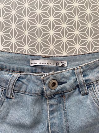 Vaqueros cortos mujer