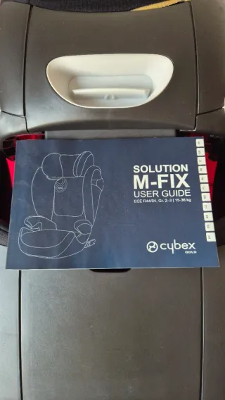 Silla Cybex Solution M-Fix Negra