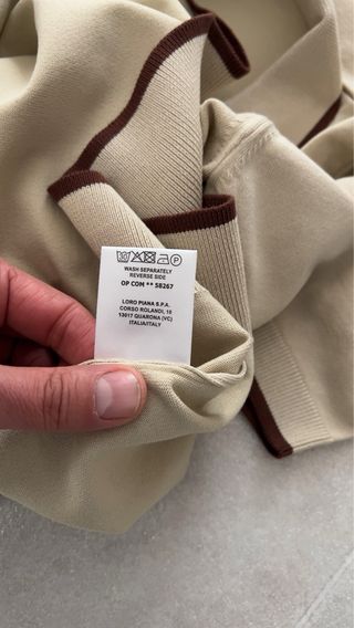 Sudadera Polo Loro Piana Talla M