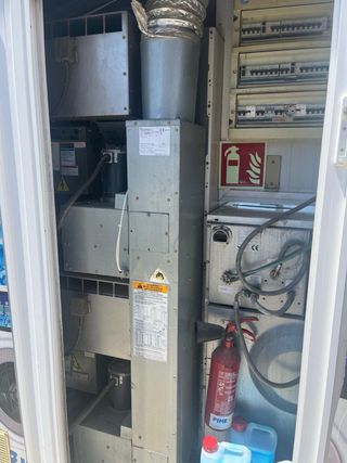 Cabina/modulo lavandería autoservicio