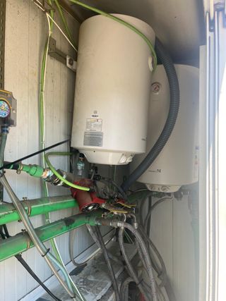 Cabina/modulo lavandería autoservicio