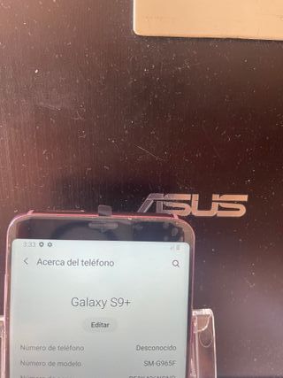 Samsung Galaxy S9+ morado