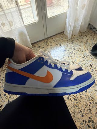Nike Dunk Low Azules y Naranjas