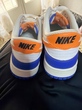 Nike Dunk Low Azules y Naranjas