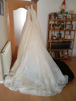 Vestido de Novia Lace Corsé Nuevo687863272tfno