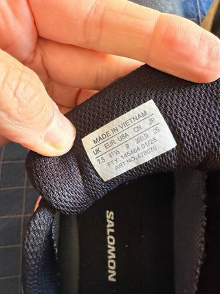 Zapatillas Salomon Gore-Tex Negras y Rosas