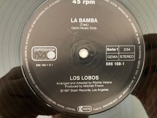 Los Lobos - La Bamba - Maxi-Single Vinilo