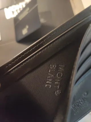 Portafoglio Montblanc Pelle Nero