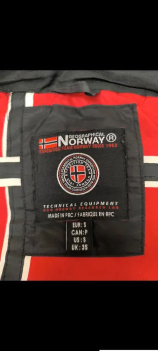 Cazadora Norway Negra Talla S