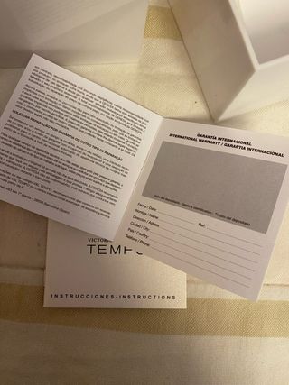 2 Cajas V&L Victorio & Lucchino Tempo