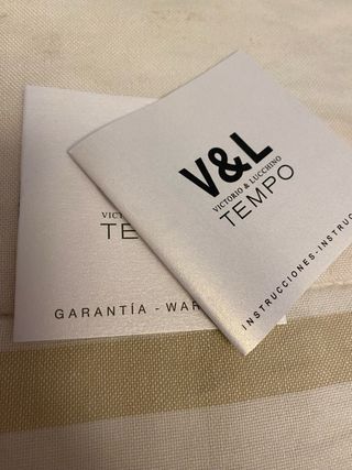 2 Cajas V&L Victorio & Lucchino Tempo