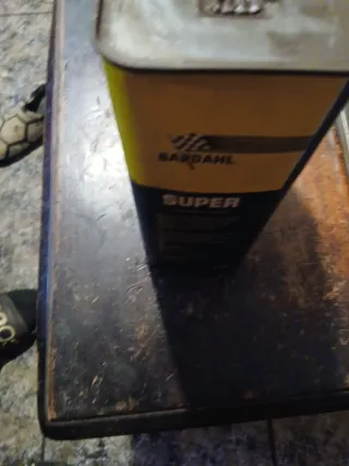 Bidón Aceite Bardahl Super Motor Oil Vintage