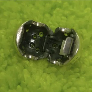 Charm Clip Flores Original Pulsera Plata.