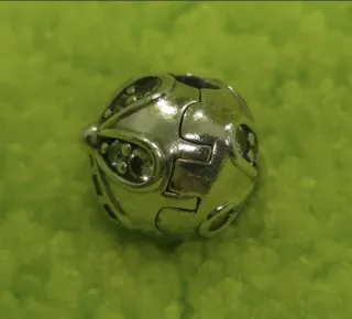 Charm Clip Flores Original Pulsera Plata.