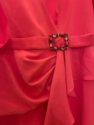 Vestido Fiesta Sonia Peña Rojo