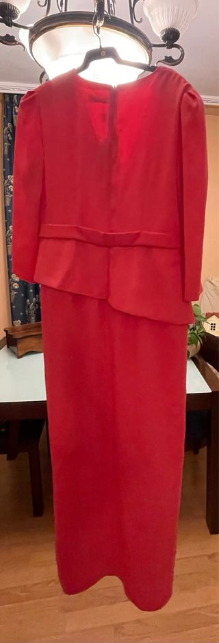 Vestido Fiesta Sonia Peña Rojo