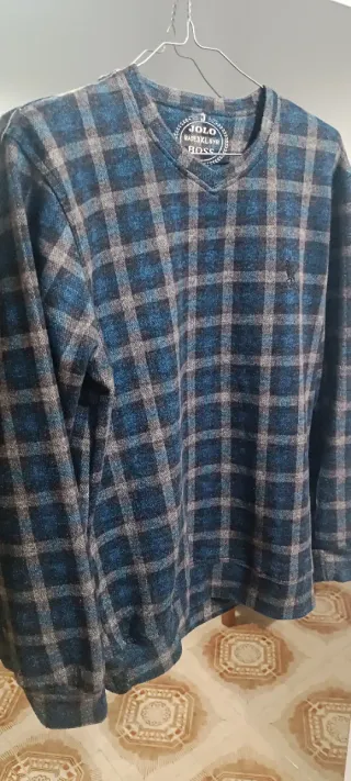 Jersey JOLO Cuadros Azul