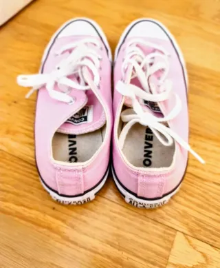 Converse rosas talla 36