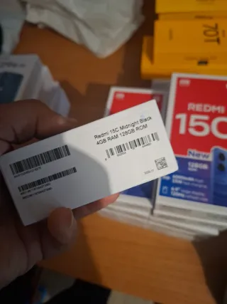 10 x Redmi 15C 8GB RAM 128GB ROM nuovi di zecca