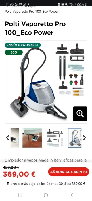 Vaporeta Polti Vaporetto PRO