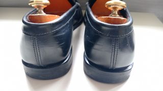 Mocassini Prada Pelle Blu Tg 40.5