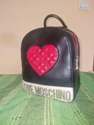 Zaino Love Moschino cuore rosso