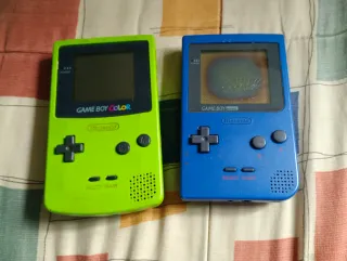 2 Consolas Game Boy Color y Pocket Nintendo