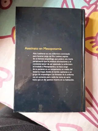Asesinato en Mesopotamia de Agatha Chistie