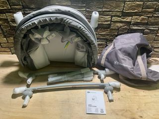 Kinderkraft LOVI 3en1 Cuna mecedora con colchón