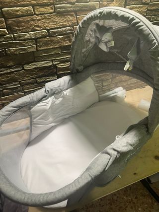 Kinderkraft LOVI 3en1 Cuna mecedora con colchón