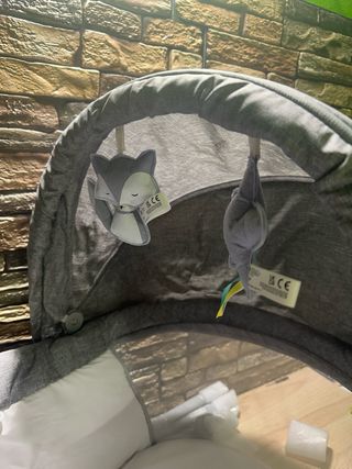 Kinderkraft LOVI 3en1 Cuna mecedora con colchón