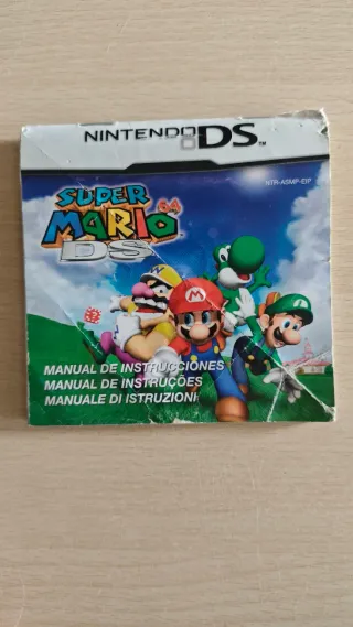 Manual Super Mario 64 DS Nintendo