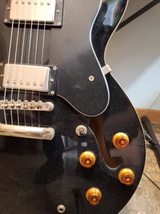 Guitarra Eléctrica Epiphone Dot Negra