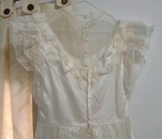 Vestido de Novia Largo con Cola