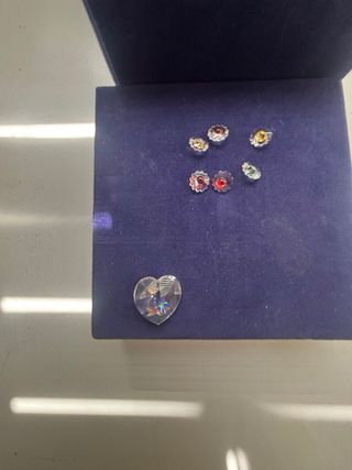 15 Cuoricini Swarovski + 5 Fiorellini