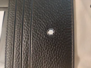 Portacarte Montblanc 7 tasche nero