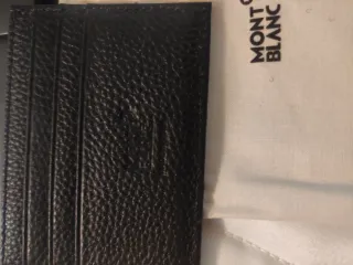 Portacarte Montblanc 7 tasche nero