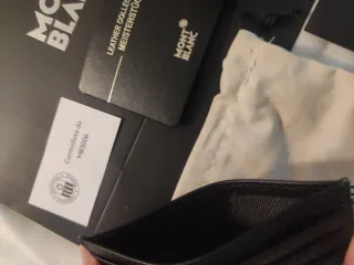 Portacarte Montblanc 7 tasche nero