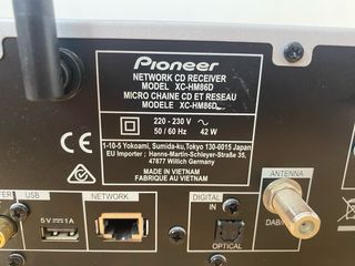 Pioneer XC-HM86D Receptor CD/Red